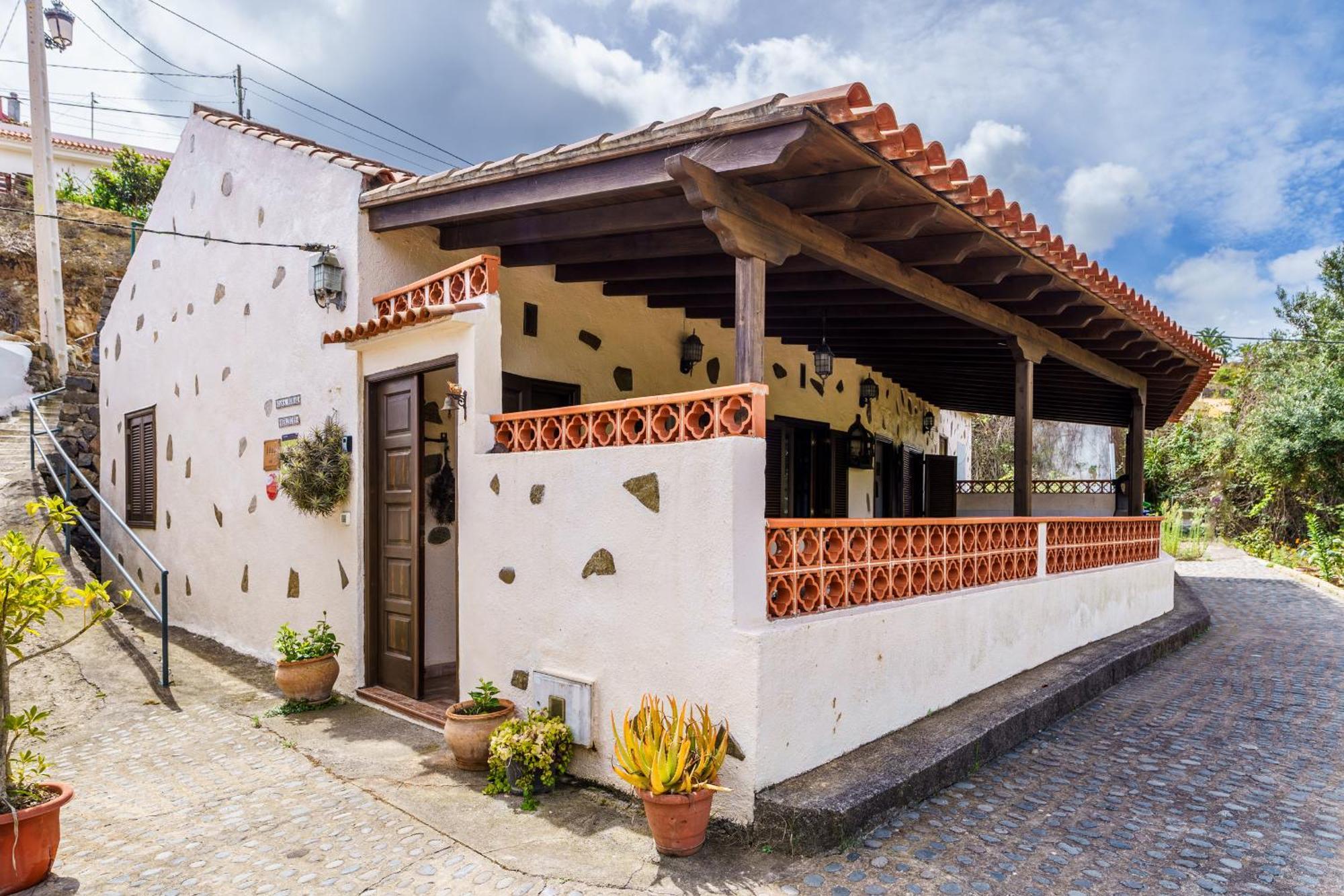 Rural House Mercedes-Solarium & Nature Views Agulo المظهر الخارجي الصورة